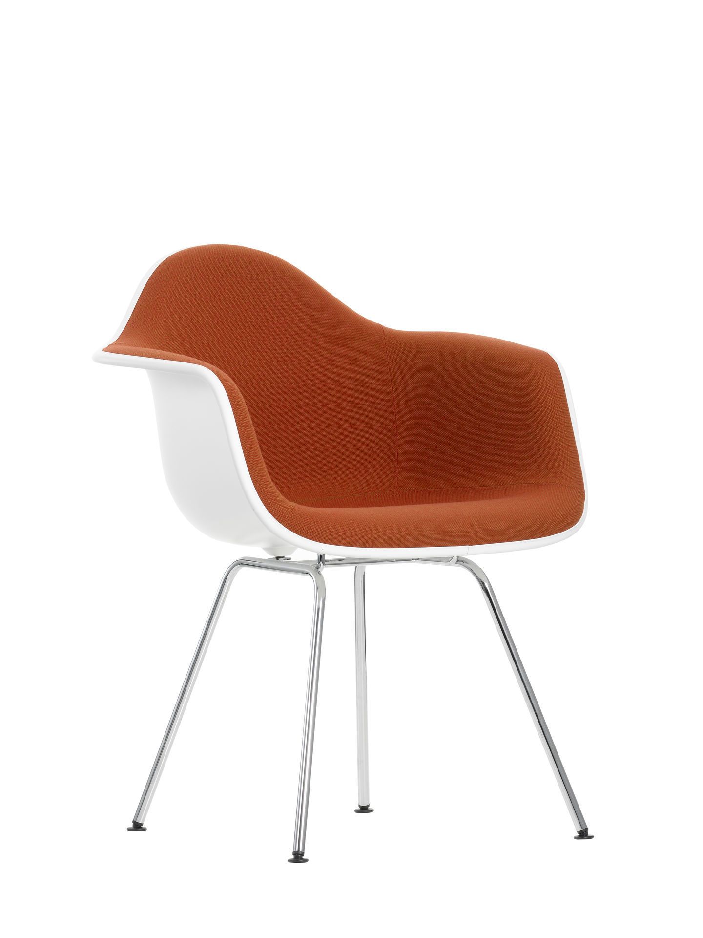 Eames Plastic Arm Chair DAX Chair Fully upholstered Vitra